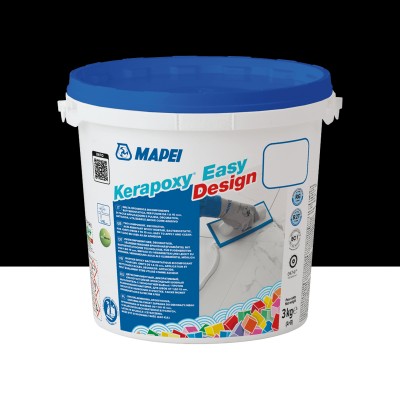 Епоксидний шовний заповнювач (фуга) MAPEI KERAPOXY EASY DESIGN №120, чорний, 3 кг (5KB012003)